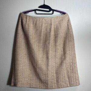 Talbots Tan A-Line Knee-Length Skirt for any occasion